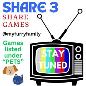 9/1 - 9/5 SHARE GAMES ARE 🆙 NOTE MY VACAY DAYS in the game listings 🎉